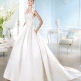 A-line Wedding Dress with Train