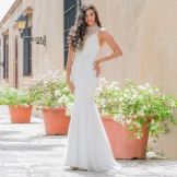 Evening summer dress white