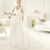 Ely Saab 2013 Low Cut Wedding Dress