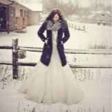 Wedding winter look
