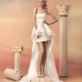 Wedding dress from the Hellas collection short