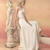 Greek style wedding dress from the Hellas collection