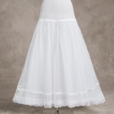 A-line wedding petticoat without rings