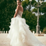 Alessandro Angelozzi Open Back Wedding Dress
