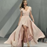 Robe trapèze asymétrique