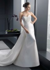Mermaid Wedding Dress with Wave Cutout