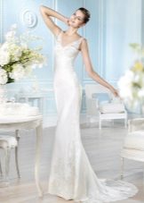 Satin Mermaid Wedding Dress