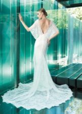 Open Back Wedding Dress by YolanCris