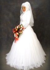 Luxurious Muslim Wedding Dress