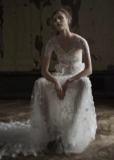 VeraWang Lace Transparent Dress