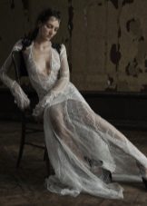 Transparent VeraWang Wedding Dress