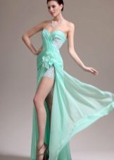 Mint wedding dress