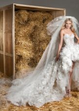 Wedding dress from Zuhair Murad short
