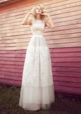Rustic Lace Wedding Dress