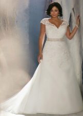 A-Line Off Shoulder Wedding Dress