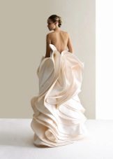 Wedding dress by Antonio Riva with a full skirt
