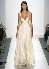 Reem Acra Neckline Wedding Dress