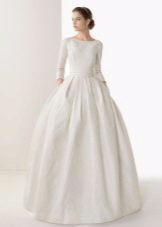 3/4 Sleeve Wedding Dress