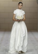Short Sleeve Wedding Dress