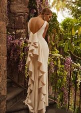 70s style wedding dress