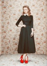 Retro style evening dress