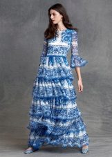 Vestit de nit d’estiu amb mànigues