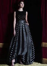 Striped dress from Zuhair Murad Evening