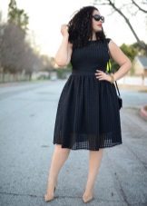 Vestit de nit complet bodycon negre