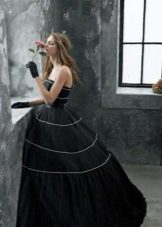 Wedding dress black magnificent