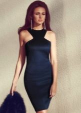 Sheath dress evening inexpensive black
