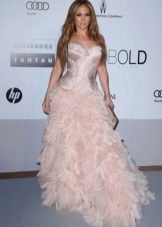Jennifer Lopez in an evening dress from Roberto Cavalli