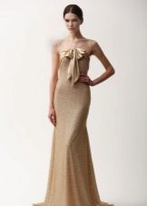 Evening Dresses by Naeem Khan Beige