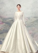 A-Line Wedding Dress Closed