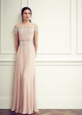 Simple evening dress