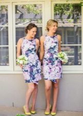 Colorful dresses for bridesmaids