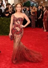 Evening dress mermaid Jennifer Lopez