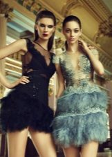 Summer fringed evening dresses
