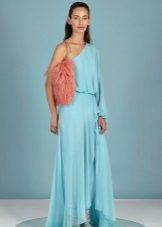 Loose cut evening dress