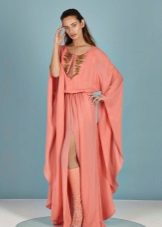 Dress evening free cut