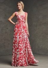 Summer evening dress from Pronovias