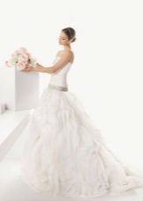 Wedding dress from Rosa Clara 2013 with a full skirt