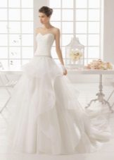Tiered Wedding Dress from Air Barcelona 2016