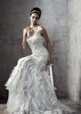 Lace Top Wedding Dress