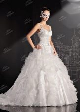 A wedding dress from To Be Bride magnificent with frills