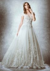 Zuhair Murad 2015 Wedding Dress Puffy Lace