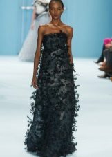 2016 Fringed Evening Dress by Carolina Herera