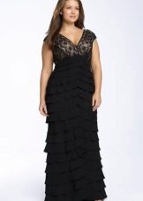 New Year's evening dress for full