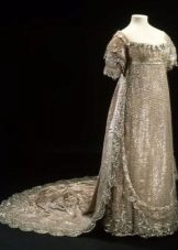 Antique Silver Wedding Dress