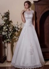 Off Shoulder A-Line Wedding Dress