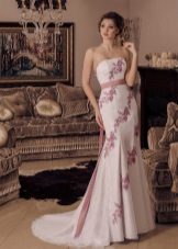 Mermaid wedding dress color